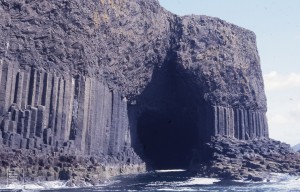 Fingal's Cave clinker on 2 sets lava, 1987