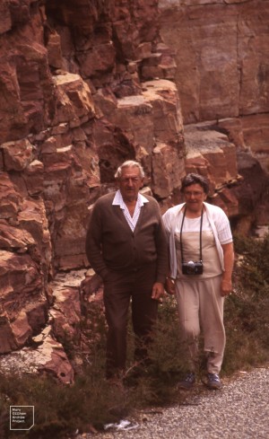 Ian and Hope Black. 30 years after Macquarie visit. 1989