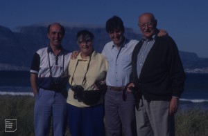 Richard, Mairead, Peter, Bob. Blouberg, 1997